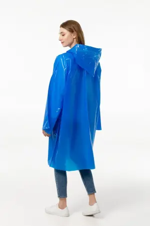 Дождевик-плащ CLOUDTIME (синий)