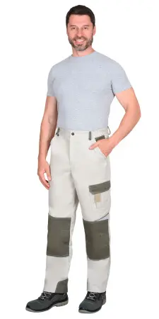 Брюки СИРИУС-КАСПИЙ (молочный/оливковый/песочный)