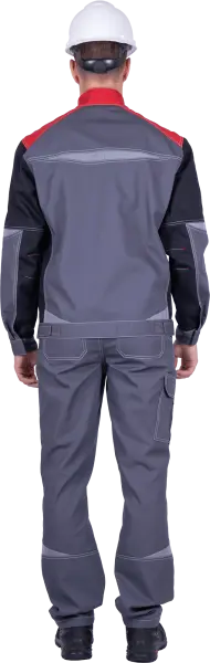 Куртка ТУРБО SAFETY (серый/чёрный/красный) Куртка ТУРБО SAFETY (серый/чёрный/красный)