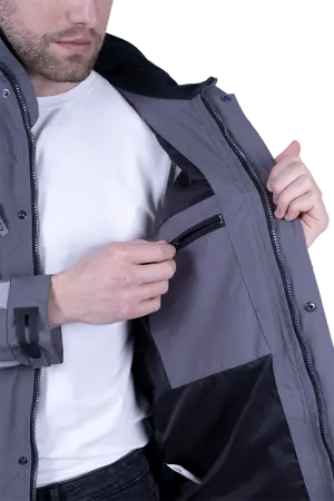 Куртка-штормовка РЕСПЕКТ (серый)