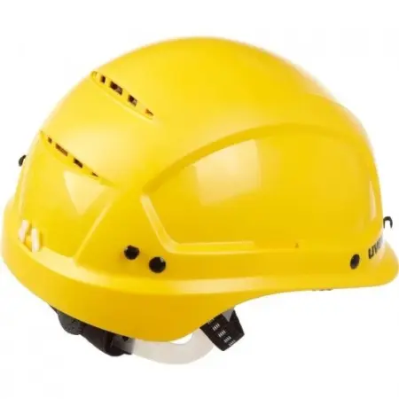 Каска защитная UVEX ФЕОС АЛПАЙН с храповиком (желтый)