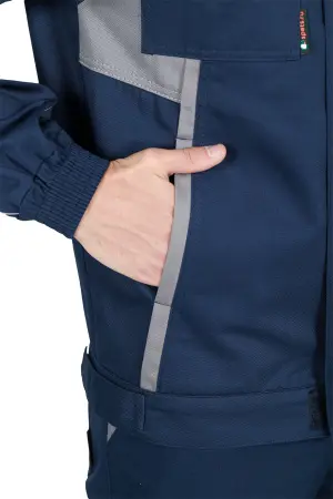 Костюм КОНФОРМ с БР (т.синий/серый)