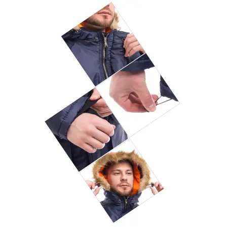 Куртка АЛЯСКА зимняя (т.синий)