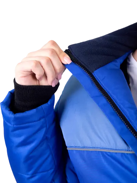 Куртка ЗИМУШКА НЕО женская зимняя (васильковый)