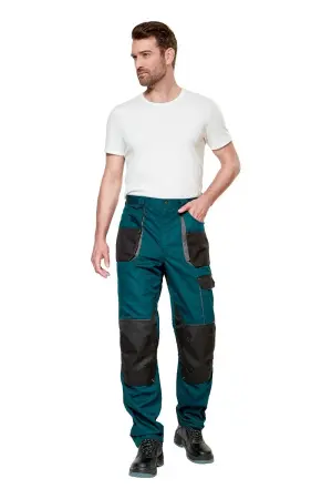 Брюки СНЕЙК (т.бирюзовый/черный)