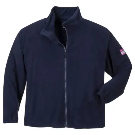 Куртка PORTWEST FR30 флисовая антистатическая с огнестойкой отделкой (т.синий)