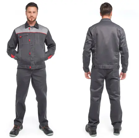Костюм ФАВОРИТ-1 с БР (т.серый)