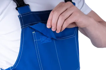 Полукомбинезон ТУРБО SAFETY (василек/синий)