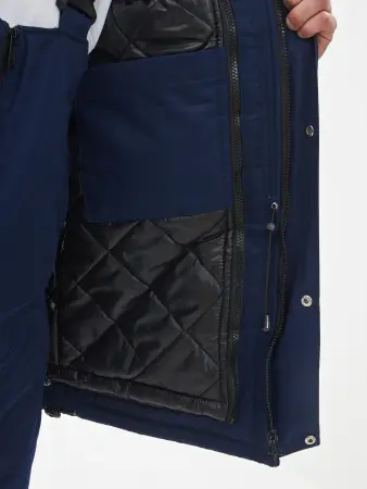 Костюм СИБЕР-ПРЕМИУМ СОП IMP зимний с ПК (т.синий/васильковый)