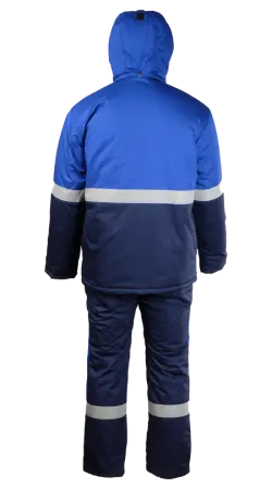Костюм АРКТИКА зимний с ПК (т.синий/васильковый)