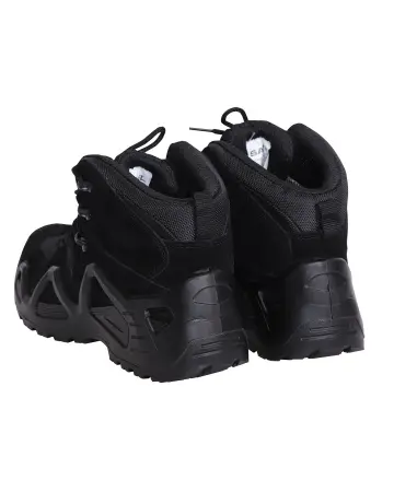 Ботинки СИРИУС-ДОЗОР ПУ-Нитрил замша (черный)