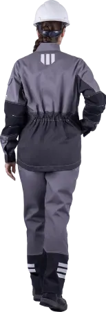 Куртка ЭДВАНС женская (серый/т.серый/черный)