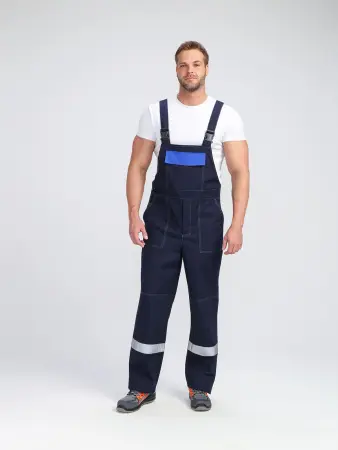 Костюм БРИГОТЕК-2 СОП с ПК (т.синий/васильковый)