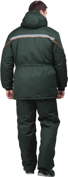 Куртка ЛАНДШАФТ зимняя (зелёный)