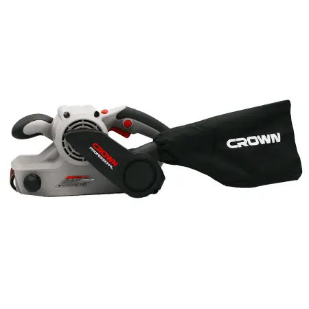 Ленточная шлифовальная машина CROWN CT13311 810Вт 380м/мин 76х533мм