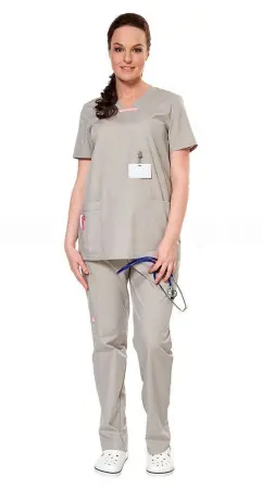 Комплект АУРА женский с БР (серый) женские медицинские