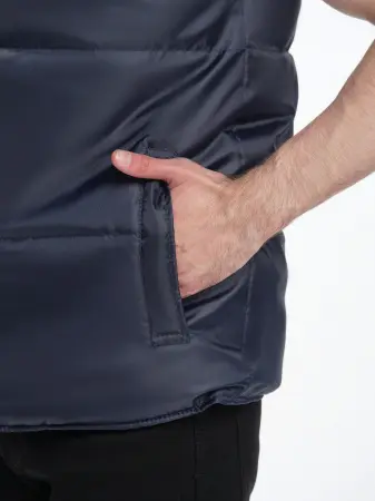 Жилет ЭКСПЕРТНЫЙ зимний с СОП (т.синий/васильковый)