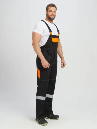 Костюм ВИВАТ-2 ПРЕМИУМ CH МВО с ПК (черный/оранжевый)