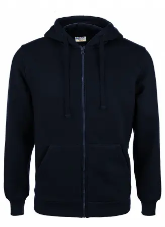 Толстовка REDFORT 281 с капюшоном на молнии (т.синий)