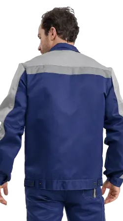 Костюм RONTA KS818 с ПК (т.синий/серый)