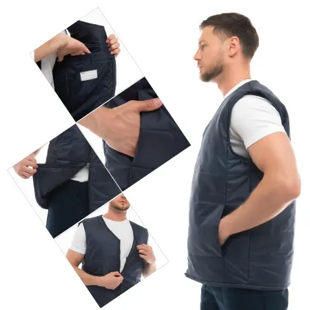 Жилет СТАНДАРТ зимний (т.синий)