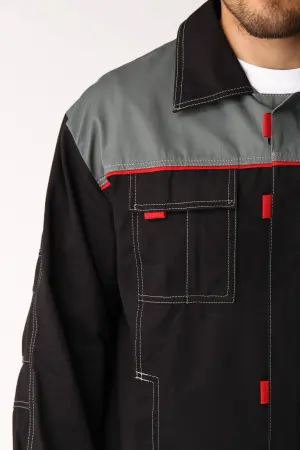 Костюм ФЛАГМАН-ФАВОРИТ-1 с БР (т.серый/серый)