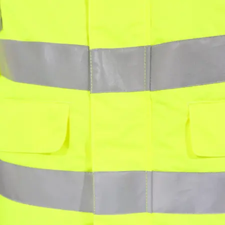 Куртка-парка BRODEKS KW 217 зимняя сигнальная (желтый/черный)