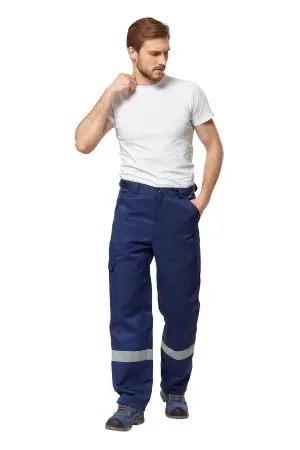 Костюм ПРАКТИК 1 с БР (васильковый/т.синий)