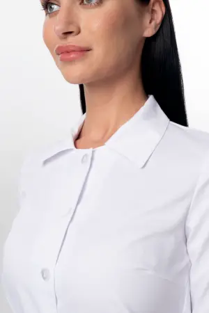 Халат ИРИДА женский (белый) женские медицинские