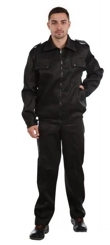 Костюм ОХРАННИК с БР (черный)