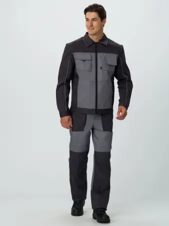 Куртка-трансформер ЛИДЕР IMP (т.серый/серый)