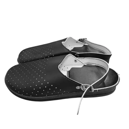 Сабо ПВХ искусственная кожа (черный)