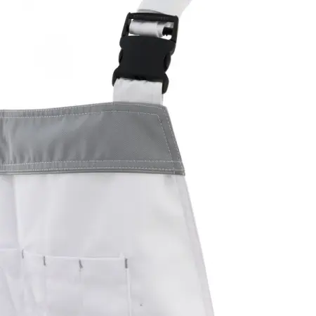 Полукомбинезон BRODEKS KS 402 (белый/серый)