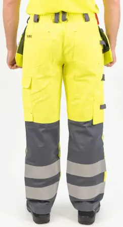 Сигнальные антистатические огнестойкие брюки с навесными карманами Dimex 6006