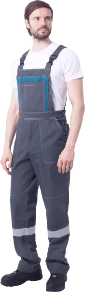 Костюм РАЦИОНАЛИЗАТОР с ПК (серый/бирюзовый)