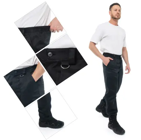 Костюм ОХРАННИК с БР (черный)