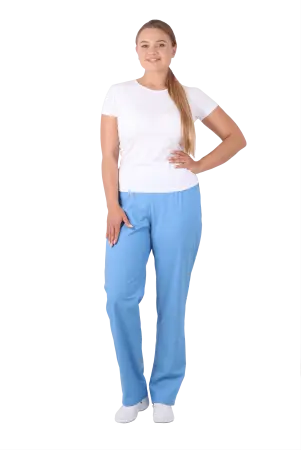 Брюки женские (голубой) женские медицинские