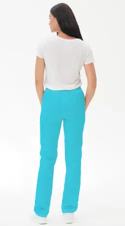 Брюки женские (бирюзовый) женские медицинские