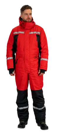 Комбинезон ПИЛОТ зимний (красный/черный)