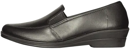 Туфли АЛМИ ПУ женские кожаные (черные)