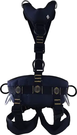 Страховочная привязь СП-10 (О) PREMIUM ФАСТ (черный)