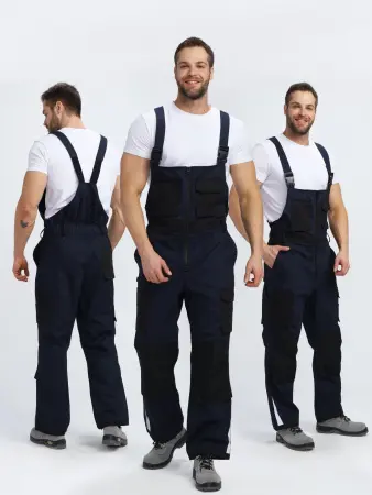 Полукомбинезон МИЛАН NEW CH МВО (т.синий/черный)