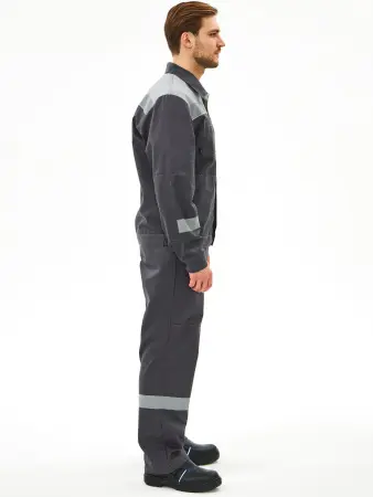 Костюм ЛИПЕЦК-1 СОП CH с БР (т.серый/св.серый) Костюм ЛИПЕЦК-1 СОП CH с БР (т.серый/св.серый)