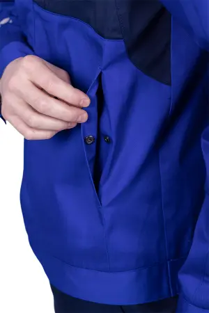 Куртка СТРОНГ (васильковый/т.синий)