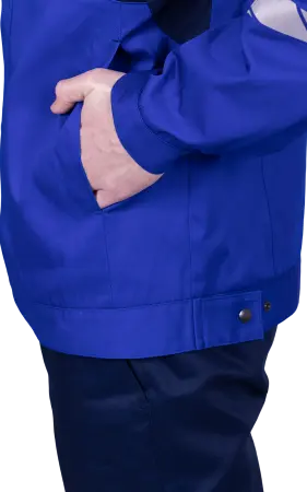 Куртка СТРОНГ ИМПОРТ (васильковый/т.синий)