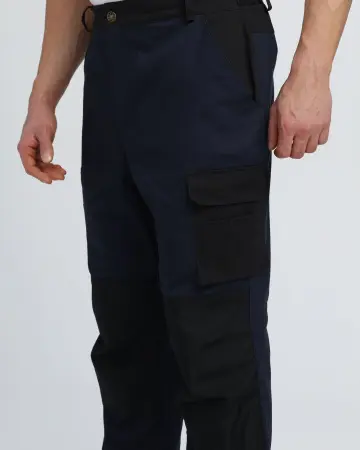 Брюки МИЛАН NEW CH МВО (т.синий/черный)