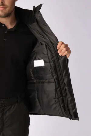 Куртка СТАНДАРТзимняя (черный/васильковый) Куртка СТАНДАРТзимняя (черный/васильковый)