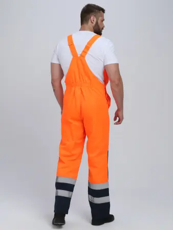 Костюм ЯРКСИОН-2 СОП К. сигнальный с ПК (оранжевый/т.синий)