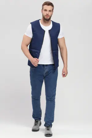 Жилет БАЗА зимний (т.синий)