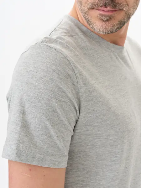 Футболка PREMIUM (меланж т.серый)